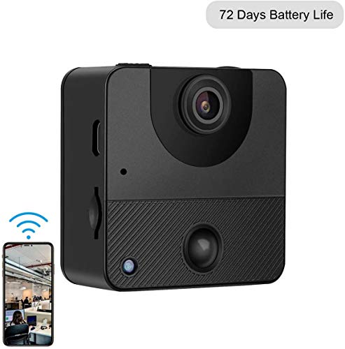 Spy Camera Wireless Hidden Camera Real-time Remote View Mini 72 Days Battery Life