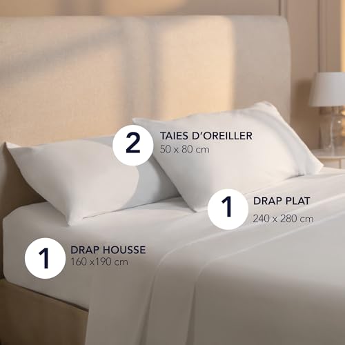 Parure de lit 160x200 microfibre pour des nuits fraîches et relaxantes