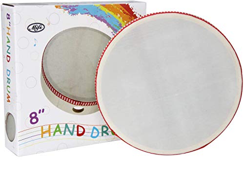 Mifs Hand Drum Kids Percussion Wood Frame Drum (8 Inch) #TOP4