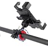 AEE® Motorcycle Phone Holder & Bike Phone Holder 360° Rotary Adjustable Apparatus –Scooter And Baby Stroller Compatible, Anti-Slip and Safe ABS Plastic Material