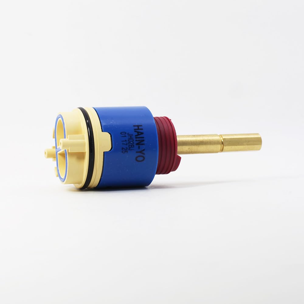 Cartucho de repuesto Danco 10670 para grifo, vástago extendido de 4.25 pulgadas, 40 mm, cartucho de cerámica HainYo HL-40 de equilibrio de presión, compatible con grifos Aqua/Glacier Bay, plástico,