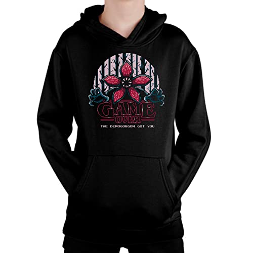 the Fan Tee Sudadera de NIÑOS NIÑAS Eleven D&D Friends Don´t Lie Letras 145 10-12 Años
