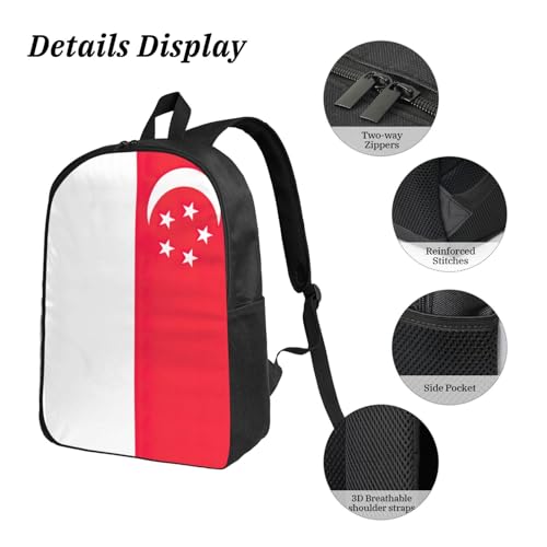 Sac à dos d'école Singapour ergonomique pour éviter le mal de dos - 5