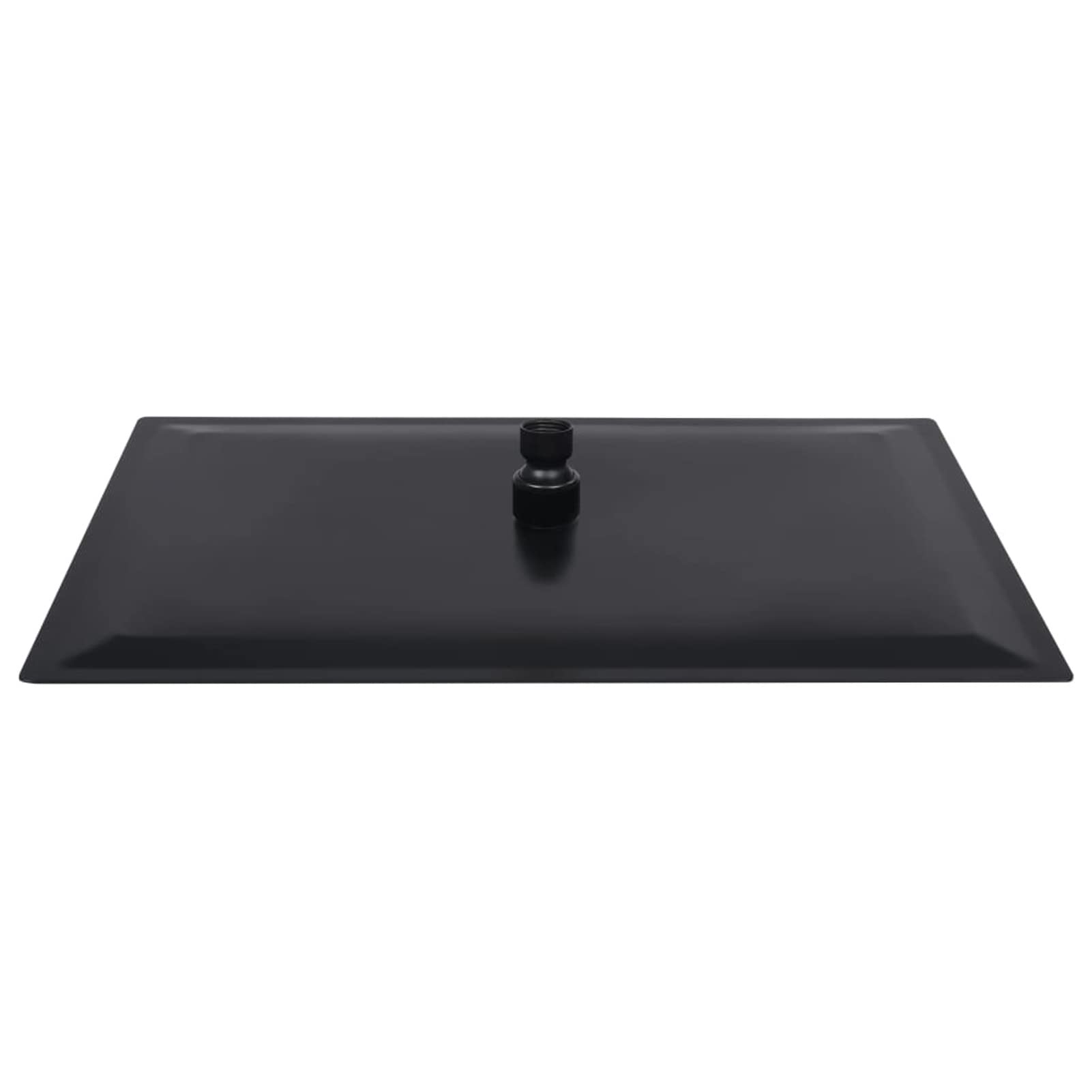 Cabezal Ducha Efecto Lluvia Acero INOX Cuadrado Negro 40x30 cm, Rociador Ducha, Ducha Lluvia, Alcachofa Ducha, Duchas De Baño Alcachofa Lluvia, Recambios Columna Ducha