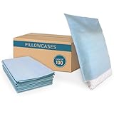 BodyMed® Disposable Pillowcases (Tissue/Poly) – Disposable Pillow Cases – Medical Paper Pillowcases – Case of 100 – 21