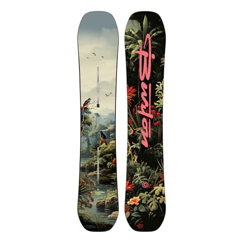 Burton - Planche De Snowboard Custom Camber Jungle Homme - Homme - Taille 156 - Vert