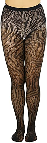 Image of ToBeInStyle Women's Vibrant Multicolor Animal Print Pantyhose Assorted Hosiery
