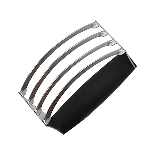 Professional Pastry Dough Cutter with Comfortable Grip Black Handle with Heavy Duty Stainless Steel Blades