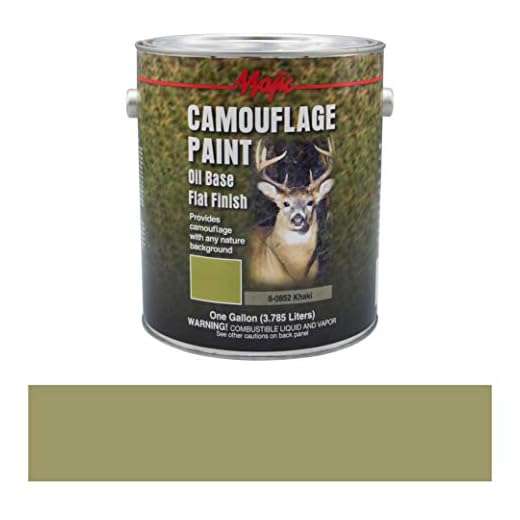 Majic Paints 8-60852-1 Camouflage Paint, 1-Gallon, Khaki