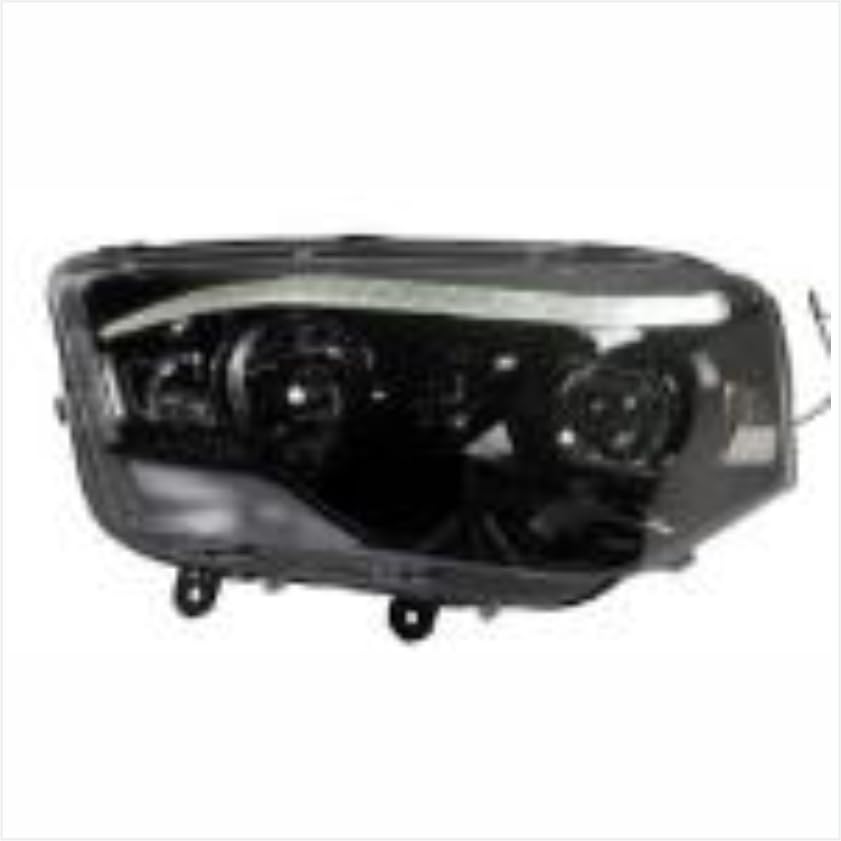Image of Lumax Left Headlamp Unit Compatible with Mahindra Scorpio Classic | Projector Headlight with DRL | Front LH Head Lamp Assembly | Without Motor | OE Quality Fit | Durable Housing | Direct Fit Design