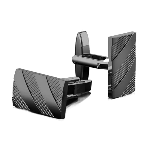 Gemelos Camisa Hombre, Personalizados Gemelos con Caja, Cubre Botones Regalo Premium, Ideal para Bodas y Eventos de Negocios - Accesorio de Moda Masculina