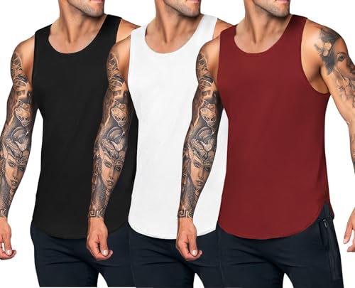 Débardeur d'entraînement à séchage rapide COOFANDY t-shirt de musculation anti-transpiration