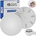 Produktbild Your Day Mate Duschabfluss Abdeckhaube, Ø 120 mm, kompatibel mit alter Viega Tempoplex und Roca Ablaufgarnitur, ersetzt Modell A503881000, 6956.0, 192 730, für Duschwanne
