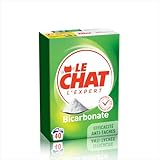 Le Chat Lessive en Poudre, L'Expert Bicarbonate, Lessive pour entretien du linge,Fraicheur...
