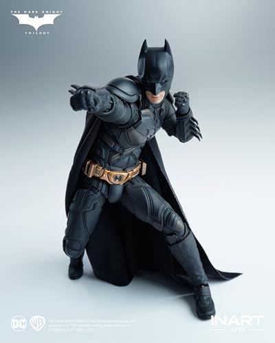 Image of Batman (Dark Knight Rising) 1 /12 Scale Collectible Figure, DX Version, PVC & ABS, Painted, Complete Action Figure