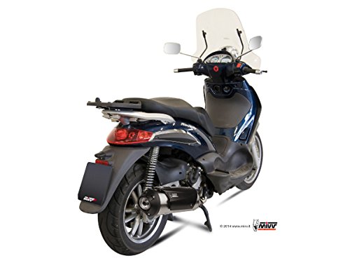 SLIP-ON PIAGGIO BEVERLY 500 2016 SCARICO MIVV TERMINALE URBAN INOX