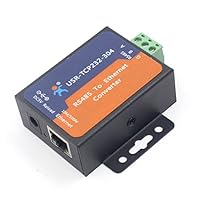 USR-TCP232-304 Serial RS485 to TCP/IP Ethernet Server Converter Module with Built-in Webpage DHCP/DNS Supported