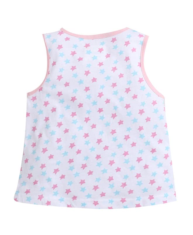 Image of BUMZEE Girl's Cotton Printed Regular Fit T-Shirt