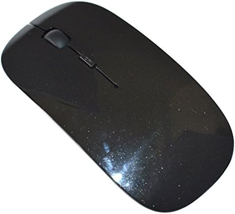 ZJKC 2.4Ghz Slim Optical Wireless Mouse with USB Receiver (black)