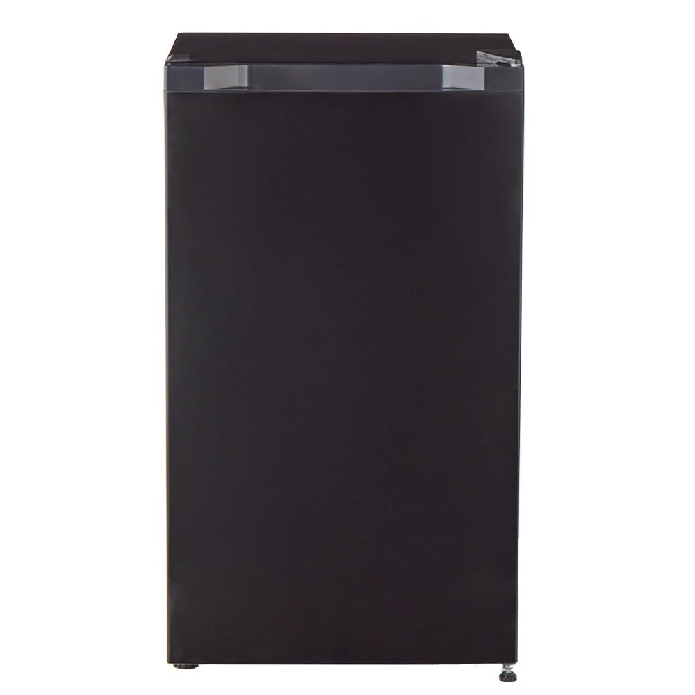 アイリスプラザ 冷蔵庫 92L ブラック 幅47cm PRC-B091D-B 直冷式 1ドア 右開き 新生活 一人暮らし