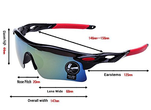 WeiMay Occhiali da sole - Uomo