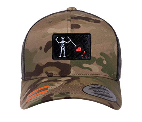 Berretto da baseball con bandiera Blackbeard con
