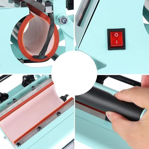 Máquina de termofijado para tazas, 9-20oz con panel digital miniatura 7