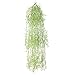 Fofetbfo 6 Pack Artificial Vines Moss Faux Greenery Moss for Potted Plants, 42 Inch Faux Spanish Moss Garland, Artificial Hanging Moss Greenery Garland for Indoor Outdoor Home Party Decor