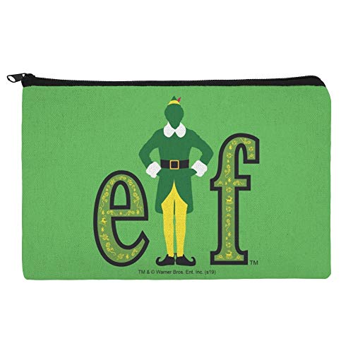 Elf Movie Logo Makeup Cosmetic Bag Organizer Pouch