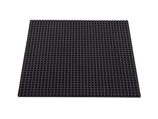 Vibration Isolator Pad for Workout Equipment, Workshop Protection, Rubber Anti-Vibration Pad, Double Waffle Isolator pad, Heavy-Duty Rubber Floor mat