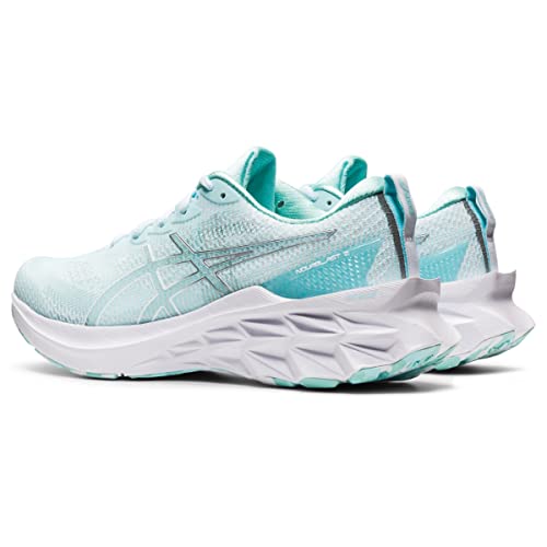 ASICS ASICS Women's NOVABLAST 2 LE Running Shoes, 5, White/Pure Silver