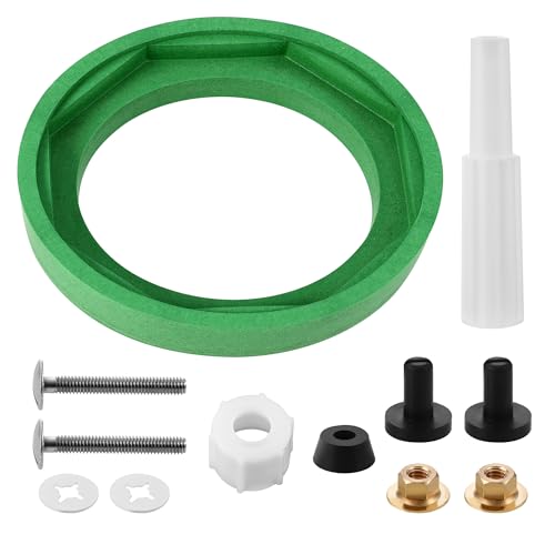 AS738756-0070A Toilet Tank to Bowl Bolts and Gasket Kit, Toilet Tank Repair Kit for American Standard Champion 2-Piece Toilets with 3-Inch Flush Valve, Includes Bolts Installation Handle