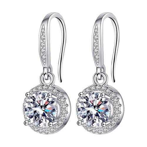 orders placed by me my the+orders placed recently by me on amazon Dangle Earrings for Women Trendy 925 Sterling Silver Diamond Encrusted Earrings prime shopping online walmart haul amazon