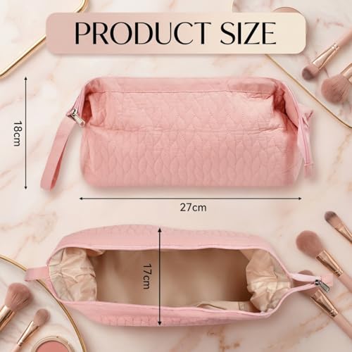 ASOUUNLD Reise Aufbewahrungstasche für Haartrockner Lockenstab Glätteisen Kosmetiktasche mit 2 Netzfächern Reisetasche Hair Tool Bag für Reisen Hotel & Zuhause(36x19x15cm)