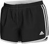 adidas Damen Kurze Hose Marathon 10 44 schwarz/weiß