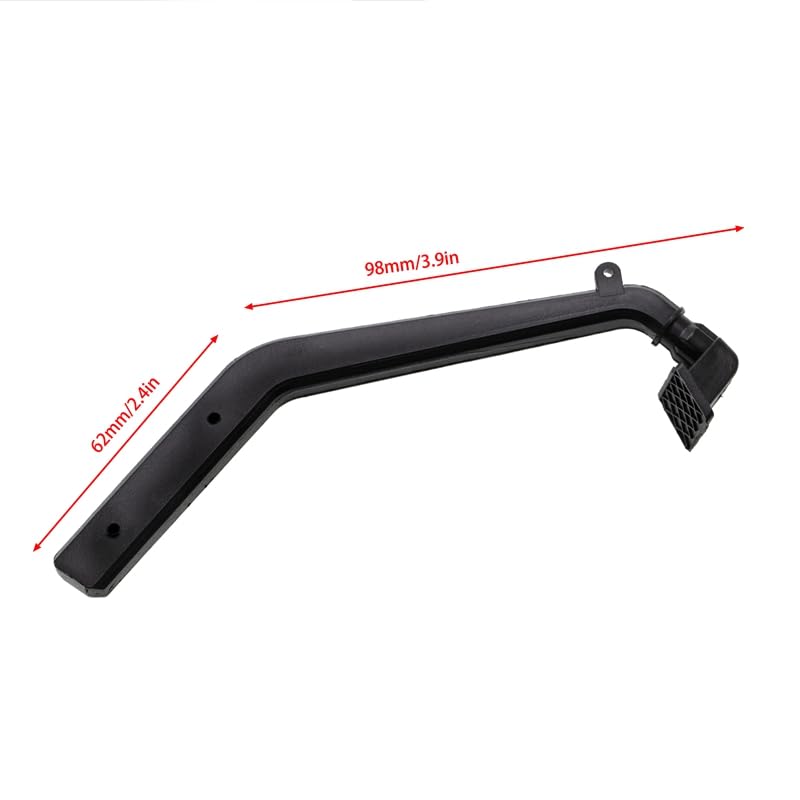 T89C Plastic Snorkel Exhaust Pipe for 1/10 RC Crawler SCX10 II 90046 40047 LC80 Body Shell Parts