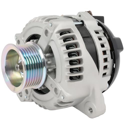 Image of SCITOO Alternator Fits for Toyota for Highlander 2.4L 2001-2003 12V 130Amp CW 7-Groove Pulley 13963R 13963 104210-3140 104210-3141 27060-28130 90-29-5606