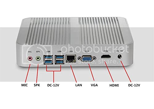 New Skylake i3 6100U Mini pc Fanless PC Desktop pc HTPC with 8G DDR3 256G SSD Support Windows/Linux