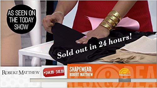Robert Matthew Radiance Women's Shapewear High-Waist Brief (XS, Black) - Thumbnail 3