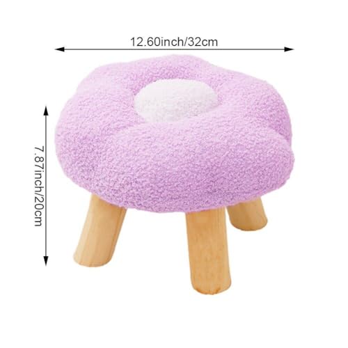 Pouf en forme de fleur : le tabouret de chevet idéal - 3