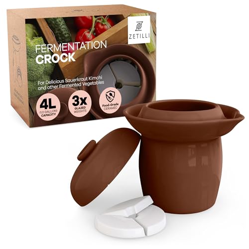 Zetilli 4L Onggi Kimchi Pot