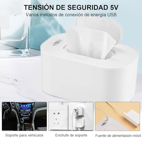 Calentador De Toallitas Húmedas, Baby Product Imagen adicional