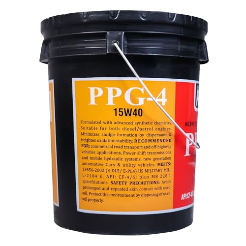 Image of PALCO PPG-4 15W40 | API:CF-4 /SJ & MB 228.1 Multigrade Engine oil for Diesel Commercial Road Transport & Off Highway Vehicles | New Generation Automotive Vehicles | 20 Litres