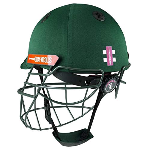 Gray-Nicolls ATOMIC 360 Cricket-Helm, Grün, xl