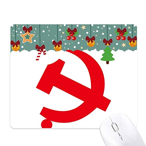 Alfombrilla de ratón con símbolo comunista, el regalo de Navidad para juegos