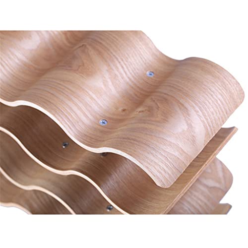 Soporte para botellas tipo vino de madera Acacia miniatura 4