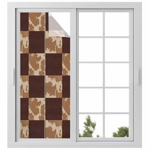 Vinilo Decorativo para Ventanas 23.6 x 59 Pulgadas Marrón miniatura 1