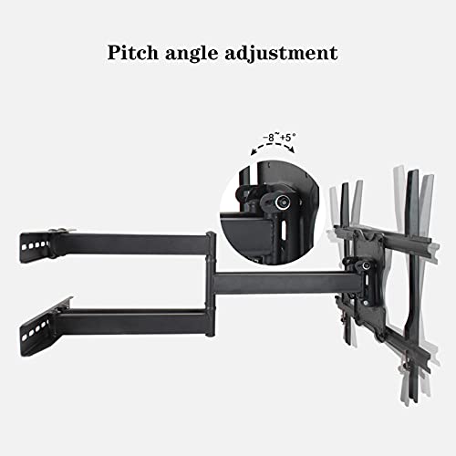Support TV extensible pliable pour libérer de la place au sol et sécuriser les grands écrans
