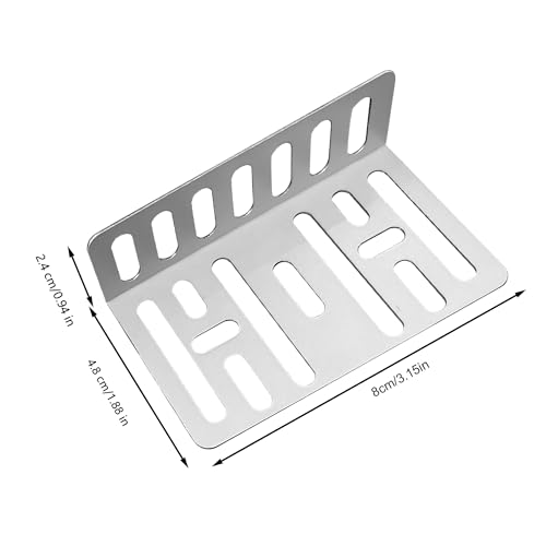 Double DIN Installation Kit, Universal Car Stereo Radio Metal Mounting Bracket, Car Audio & Video Dash Mounting Kit W/Screws, 3.15x1.88x0.94 Inches