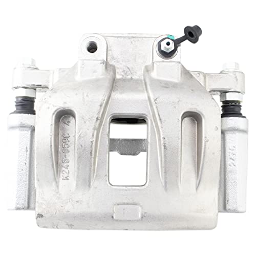 Image of TRQ Front Right Brake Caliper w /Bracket Passenger Side | For 2005-2011 Chrysler 300 2009-2011 Dodge Challenger 2006-2011 Charger 2005-2008 Magnum